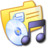 Folder Yellow Music 1